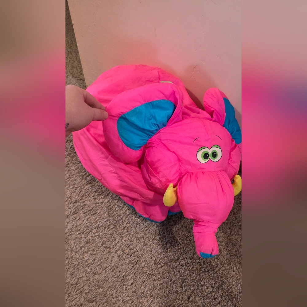 Pink Elephant Fisher Price Vintage